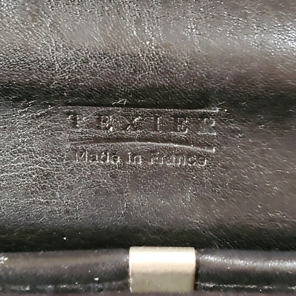 Texier Black Leather Backpack - Picture 7 of 10